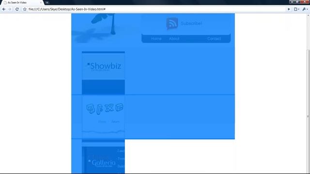 PSD to HTML - Photoshop Design into a website смотреть онлайн