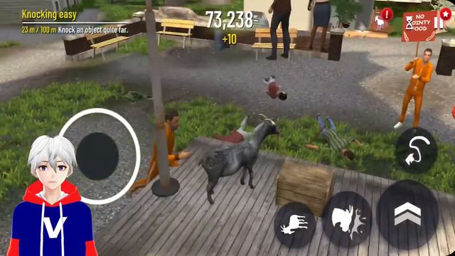 DASAR KAMBING!! || Goat Simulator Android || Vtuber Indonesia смотреть онлайн