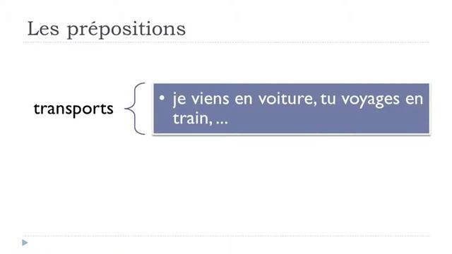 DELF A2 # Unit 9 = Lesson L = La préposition en смотреть онлайн