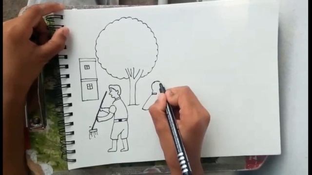 Let us keep city clean and green drawing by Trinadh reddy смотреть онлайн