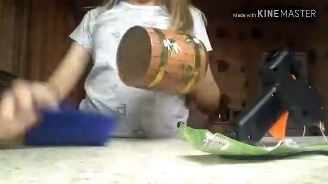 Украшаем стакан для карандашей смотреть онлайн