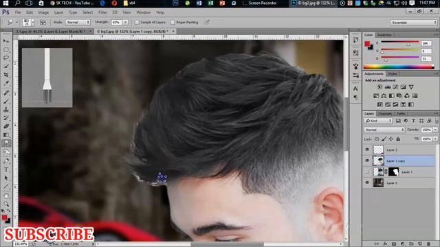 How to change Hair Style in Photoshop | Photoshop CC | Sumon | STAT 4 TECH смотреть онлайн