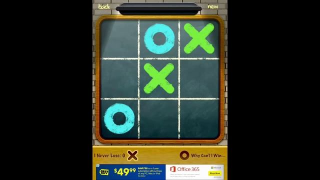Never Lose Tic Tac Toe - Part 2 (Middle Game) смотреть онлайн
