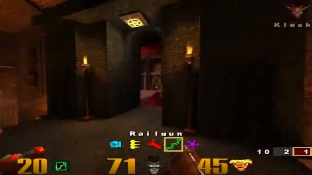 Quake 3 Arena - Tier 3 Klesk Q3TOURNEY3 УСИЛЕННЫЙ АИМБОТ смотреть онлайн