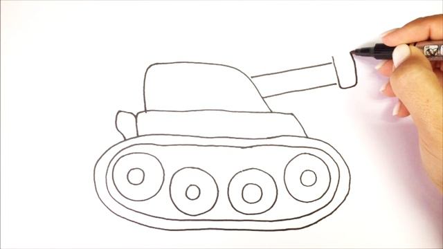 Легкий рисунок для мальчиков танк | Easy drawing tank for boys | O'g'il tank uchun oson chizilgan смотреть онлайн