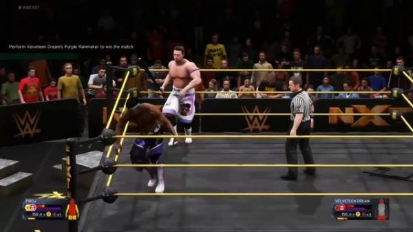 How to beat WWE velveteen dream maker! WWE 2K20 :Perform Velveteen Dream maker's purple rainmaker