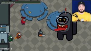 БИТВА КОРАБЛЕЙ В AMONG US! НОВАЯ КАРТА Airship VS The Skeld