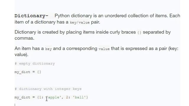 Set and Dictionary in Python смотреть онлайн