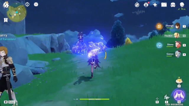 Genshin Impact 2.4 - Daily Commission and Farming смотреть онлайн