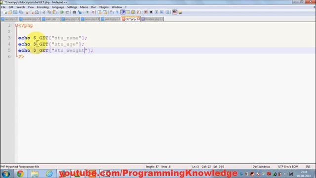 PHP Tutorial for Beginners 17 # Using $ GET Variables in PHP смотреть онлайн