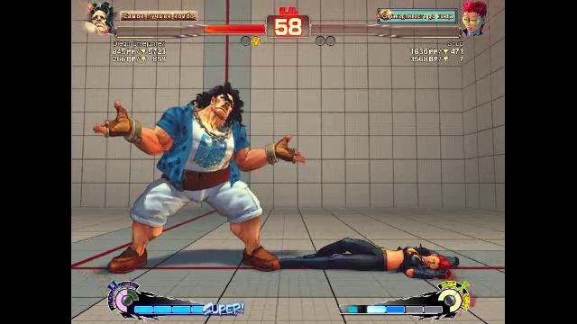 Бой Ultra Street Fighter IV: Hugo против C. Viper смотреть онлайн