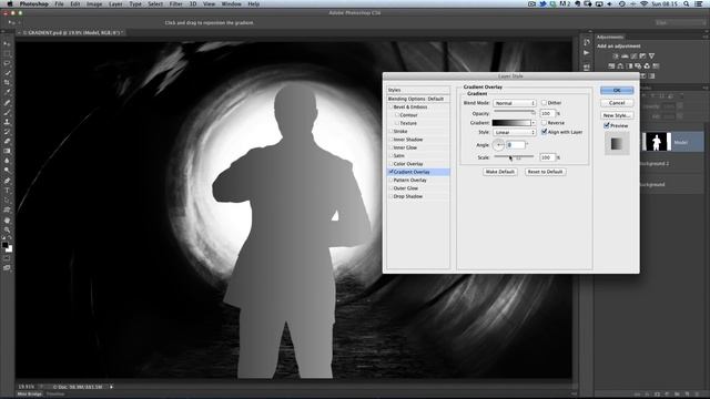 PHOTOSHOP TECHNIQUE: Lighting Trick with Layer Styles смотреть онлайн