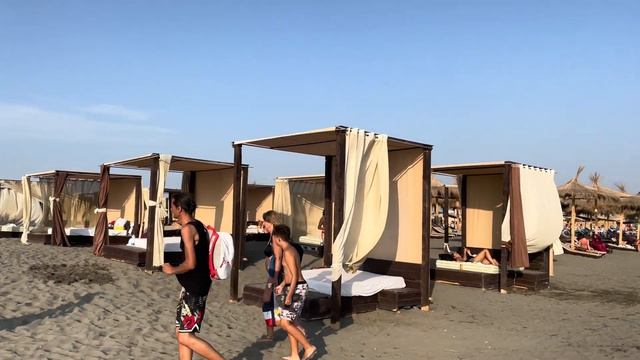 Ulcinj Montenegro ?? Long Sandy Beach (Velika Plaža) Summer 2022