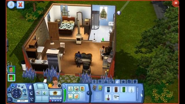 Let's Play The Sims 3 Aurora Skies Part 1, Meet Heather & Luke - Commentary смотреть онлайн