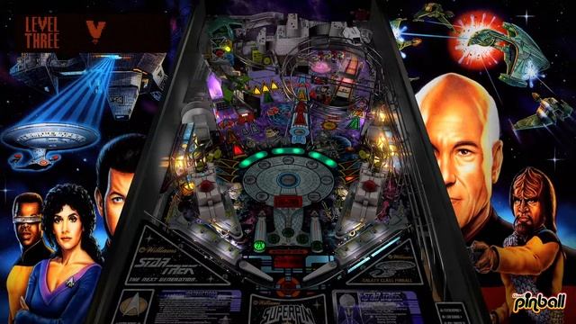 Star Trek The Next Generation (Williams 1993) | Visual Pinball X | Table Snapshot (Desktop Mode) смотреть онлайн