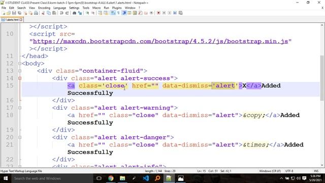 bootstrap 4 class 1 batch 5pm 6pm смотреть онлайн