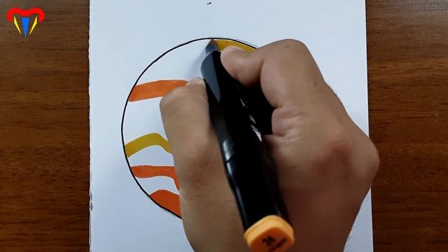 venus drawing - easy planet drawing - simple, beautiful, cute, picture, step by step how to draw смотреть онлайн