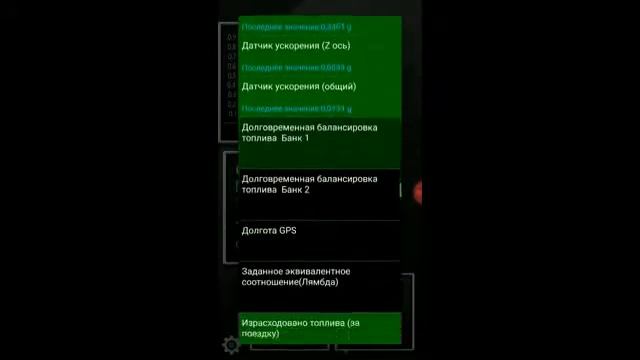 Данные с Elm327 Honda CR-V RD1