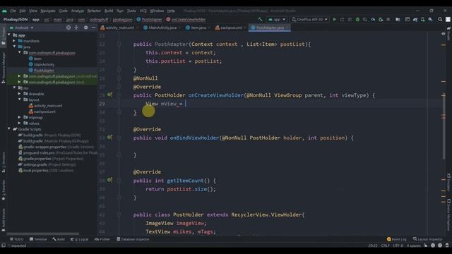 Fetching Images From Pixabay API using Volley Library in Android Studio (2021) смотреть онлайн