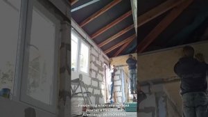 Монтаж подвесного потолка из ОСБ