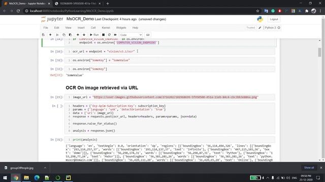 Microsoft Azure OCR (MSOCR): Cognitive Services — Computer Vision API : Extract text from an image смотреть онлайн
