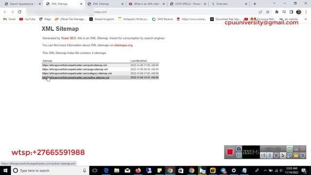 How to create a sitemap with yoast seo Wordpress смотреть онлайн