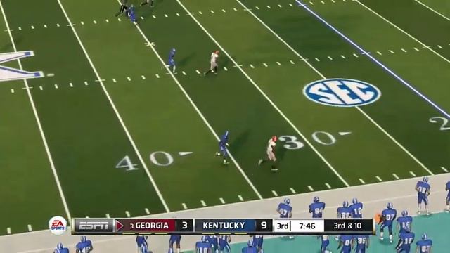 NCAA Football 19 NCAA Football 14 2018 2019 Roster Gameplay Georgia vs Kentucky смотреть онлайн