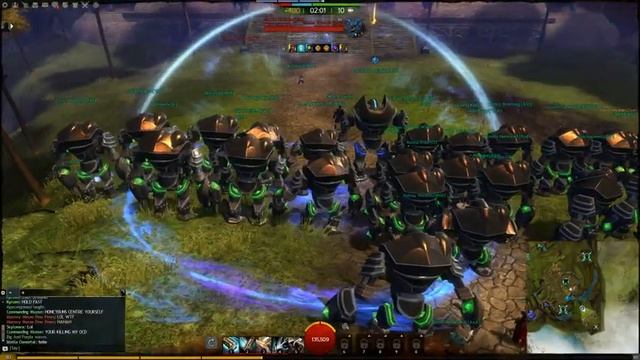 Guild Wars 2 Funny Golem Rush Gates of Madness Style WvW GW2 смотреть онлайн