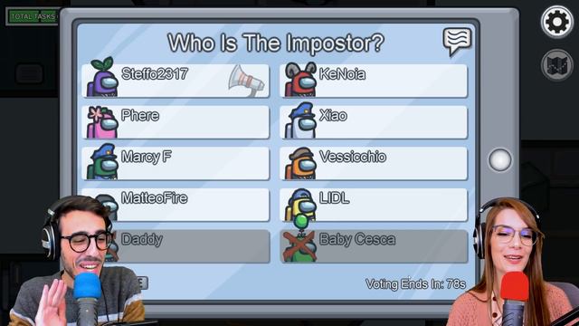 USO IL TELETRASPORTO DA IMPOSTORE SU AMONG US! смотреть онлайн