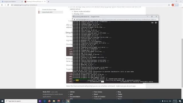 การติดตั้ง Node red บน Google cloud เพื่องาน IOT смотреть онлайн