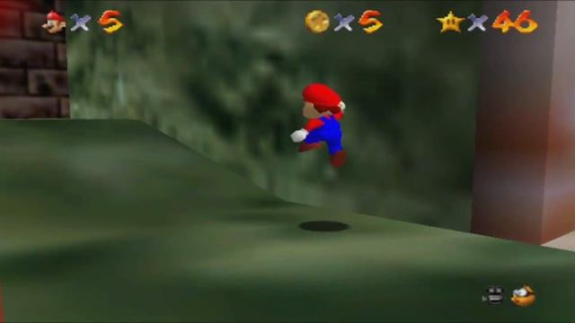 Super Mario 64 100% Walkthrough Part 6 - Hazy Maze Cave смотреть онлайн