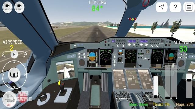 New Plane Unlocked A359 | Flight Simulator Advanced Android Gameplay смотреть онлайн