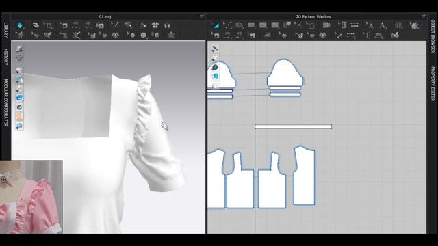 01: Upper Part - Making a female dress in marvelous designer/clo3d смотреть онлайн