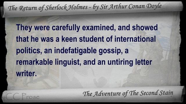 Adventure 13 - The Return of Sherlock Holmes by Sir Arthur Conan Doyle смотреть онлайн