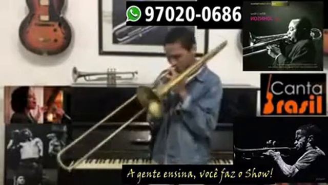 Trombone Zona Leste aula de Trombone Zona Leste toque Hinos da Harpa Cristã Assembleia de Deus смотреть онлайн