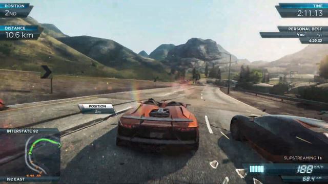 NFS Most Wanted 2 - Lamborghini Aventador J (Around The World) смотреть онлайн