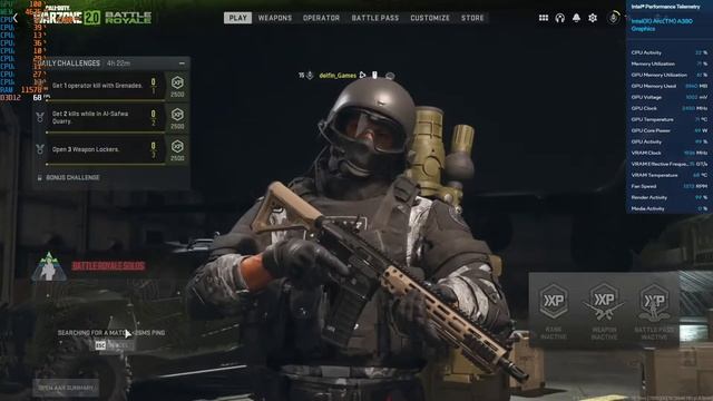 Call of Duty: Warzone 2.0 - 1080p with the Intel Arc A380 6GB GDDR6 & Intel I3-10100 смотреть онлайн