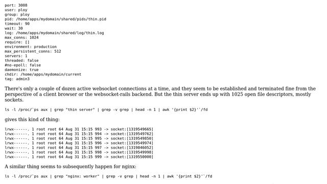 DevOps & SysAdmins: Nginx proxying websockets, connections not closed смотреть онлайн