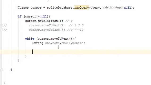 Android SQLIte Database Retrieve OR Read Tutorials | ANDROID APP DEVELOPMENT TUTORIALS IN TELUGU смотреть онлайн
