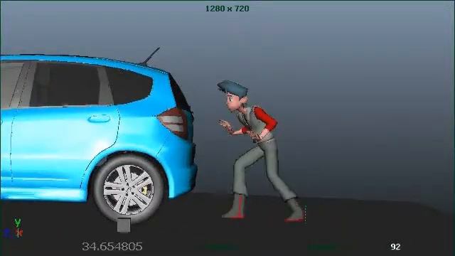 Keko Animation : Homework week 6 : Push Blocking смотреть онлайн