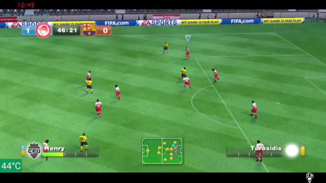FIFA 09 Wii /POCO F1/ (Gameplay with Fps) [Dolphin MMJ] смотреть онлайн
