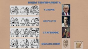 Темперамент. Меланхолик, флегматик, сангвиник, холерик. Типы темперамента.