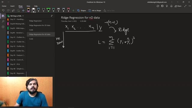Ridge Regression Part 2 | Mathematical Formulation & Code from scratch | Regularized Linear Models смотреть онлайн