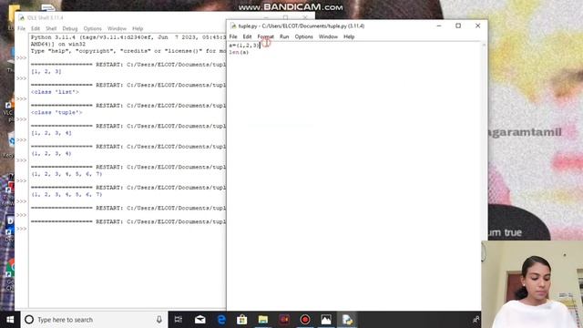 Tuples in Python ? programming language| Python tutorial for beginners in tamil #pythontutorial смотреть онлайн