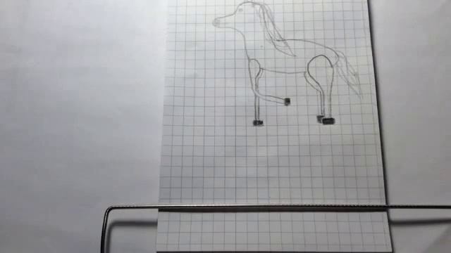 Как нарисовать лошадь ?/How to draw horse ?. смотреть онлайн