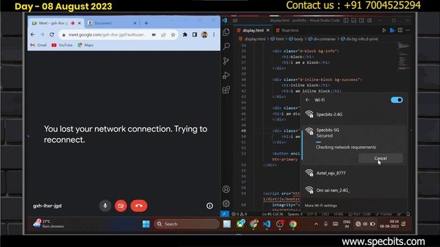 08 August 2023 |Bootstrap Basics 6 : Unleashing the Power of Bootstrap Flex | SpecBits | Developmen смотреть онлайн
