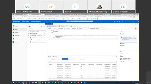 Azure Synapse Analytics Services смотреть онлайн