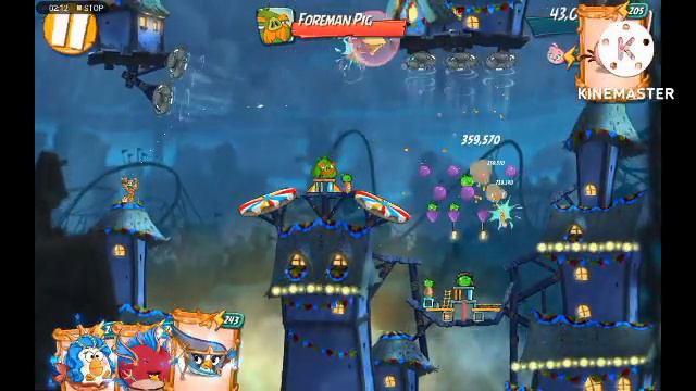 ANGRY BIRDS 2 King Pig Panic 9/8/2022 & 10/8/2022 All cleared after Daily Challenge Today смотреть онлайн