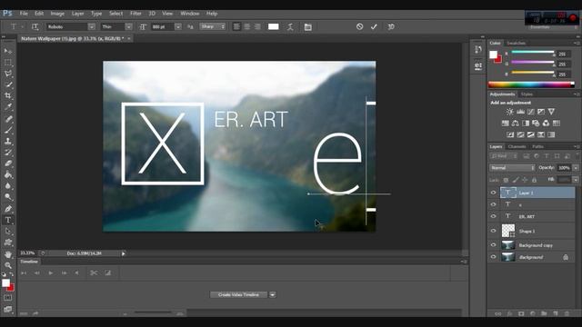 Create Minimal logo - Tutorial Photoshop || PSD FILE DOWNLOAD смотреть онлайн