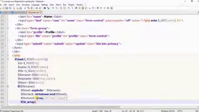 CRUD Operation in Php (Part - 3) смотреть онлайн